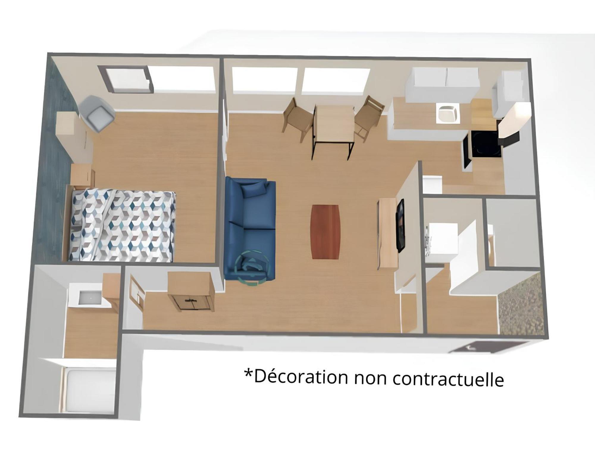 Appartement Elegant, Spacieux, 2 Couchages, Proche Centre *